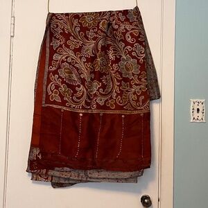 Vintage Batik 100% Silk Saree